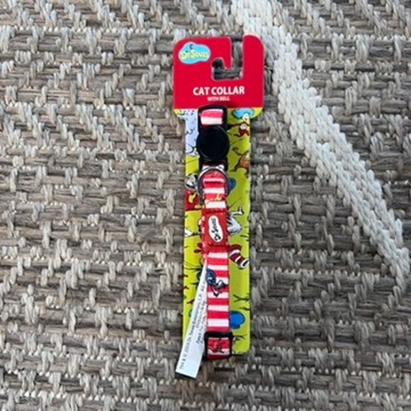 Dr. Suess Cat Collar Sz L - Picture 1 of 3